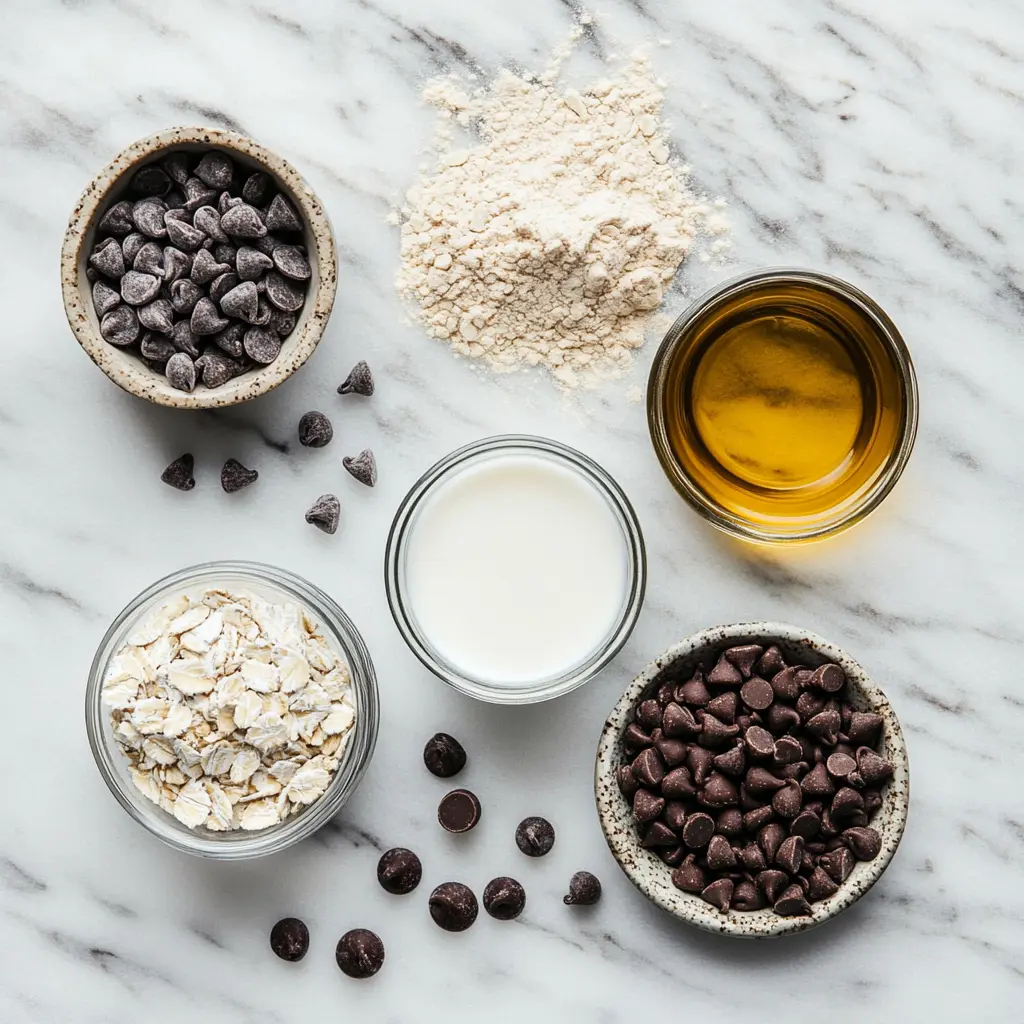 Dairy-free baking ingredients for cookie recipes