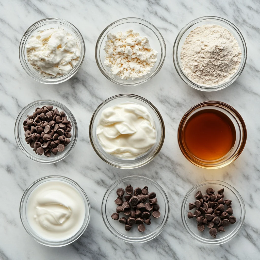 Core ingredients for dairy free dessert recipes