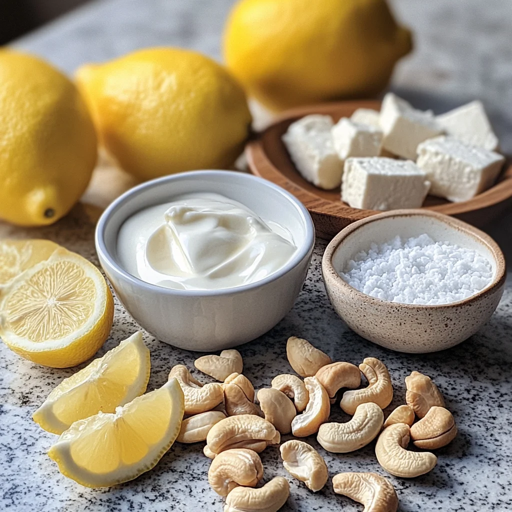 dairy free cheesecake ingredients
