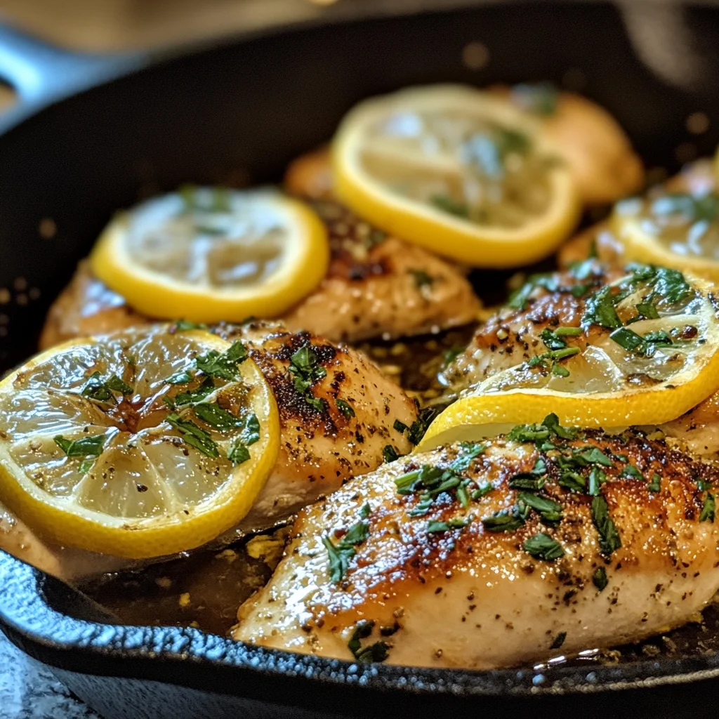 dairy free chicken recipe in cast iron pan