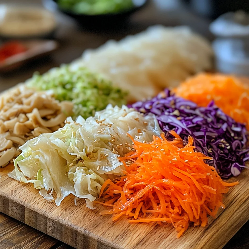 Rice paper dumpling veggie filling ingredients