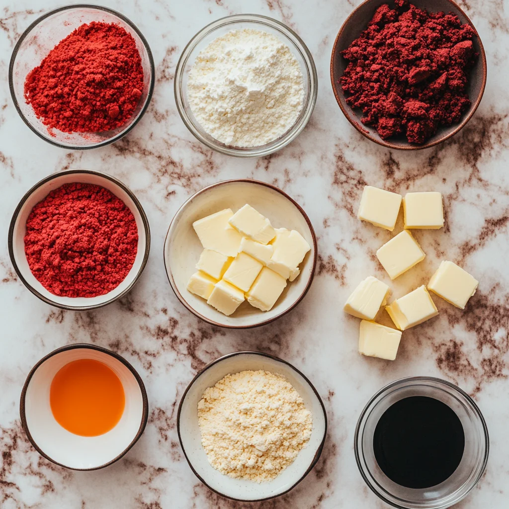 ingredients for Juneteenth cookie cake Kroger recipe