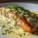 Creamy Lemon Sauce Salmon