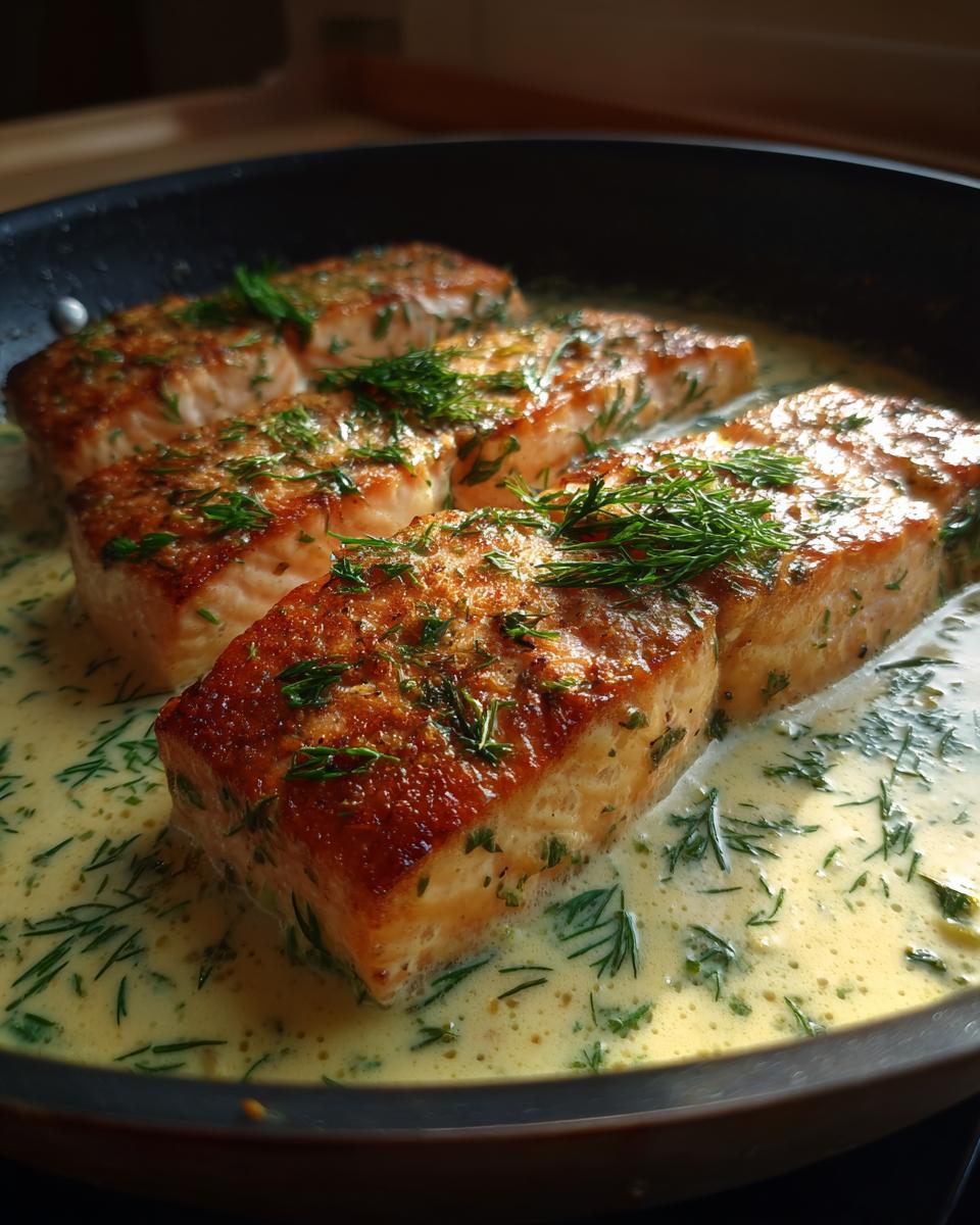Creamy Lemon Sauce Salmon - detail 2