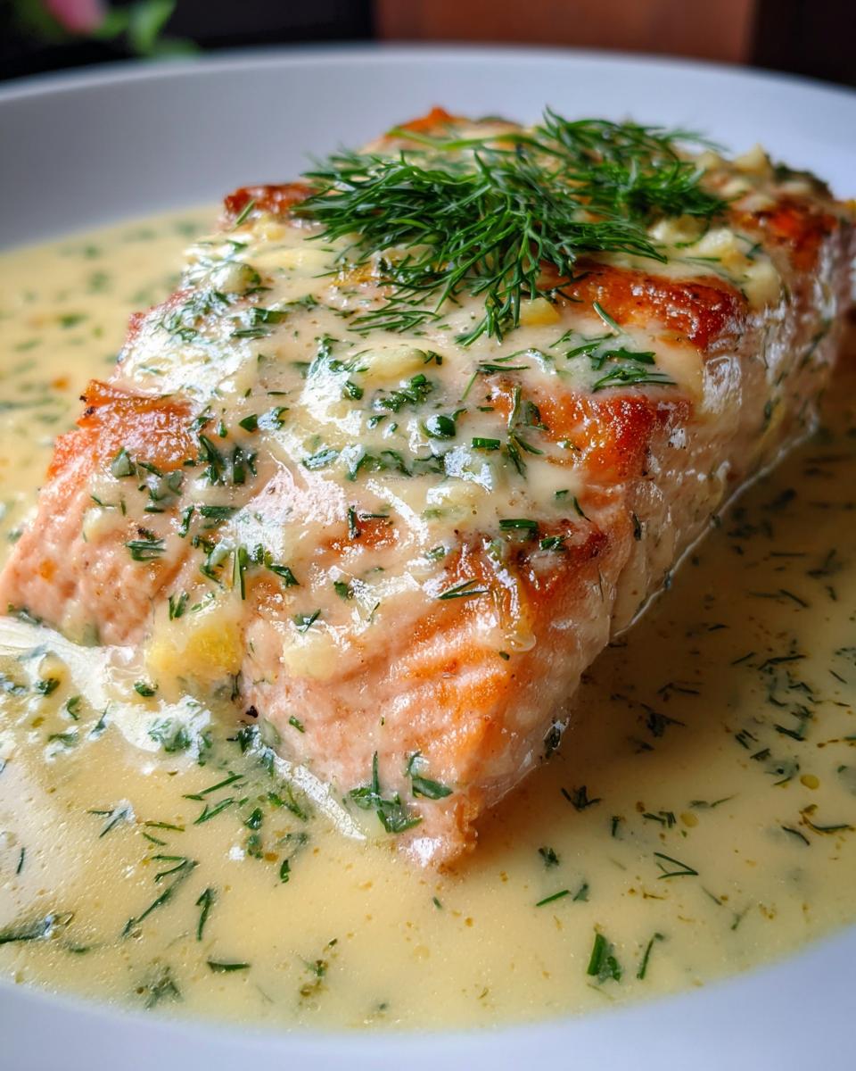 Creamy Lemon Sauce Salmon - detail 3