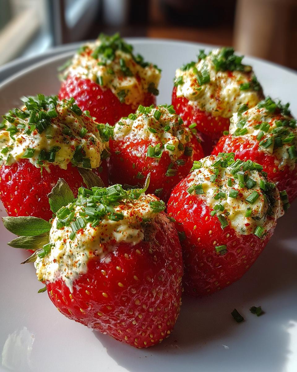 Deviled Strawberries - detail 2