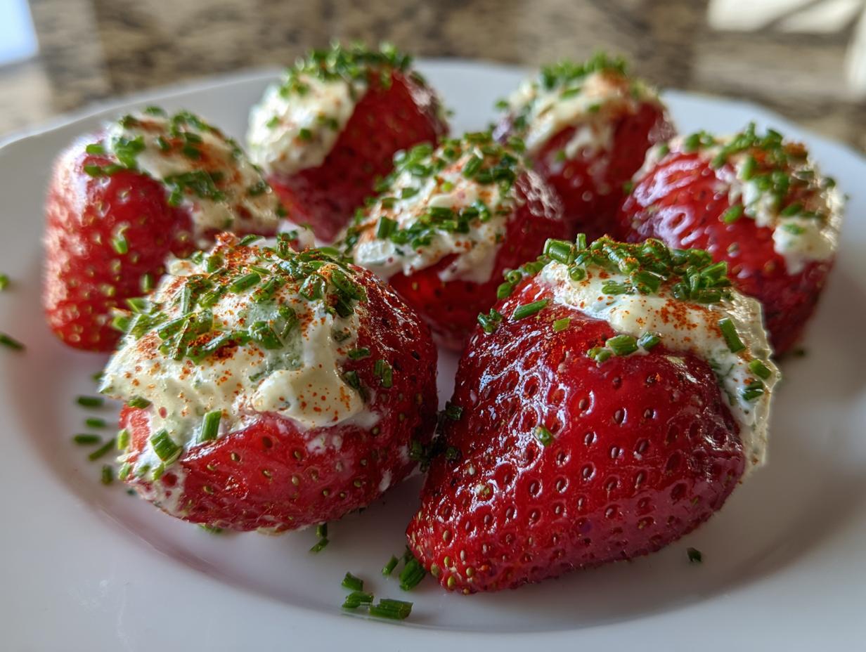 Deviled Strawberries