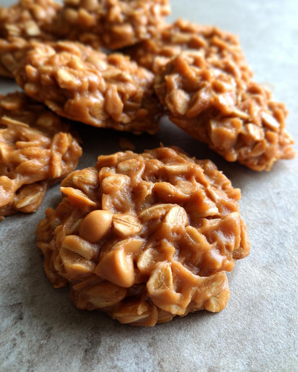 Peanut Butter No-Bake Cookies - detail 2