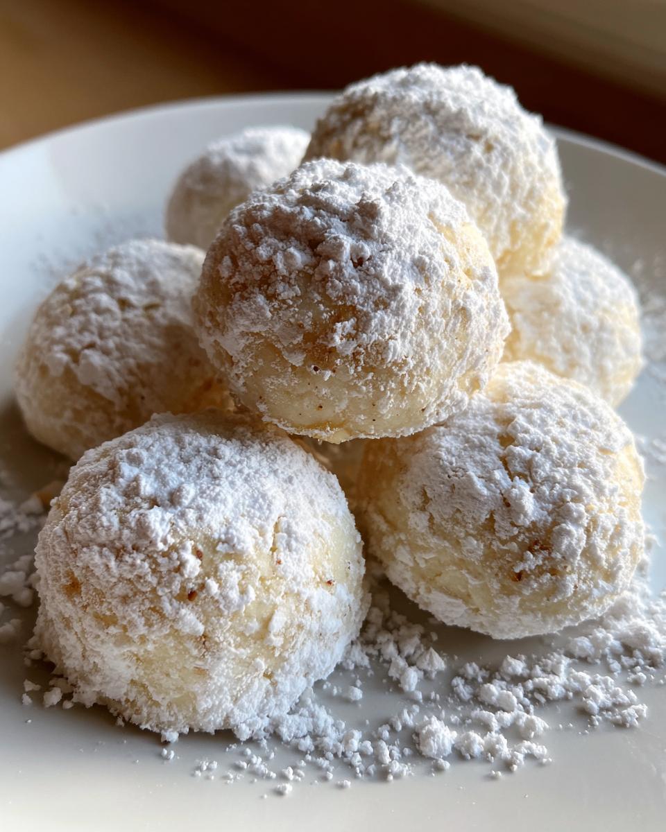 Snowball Cookies - detail 2