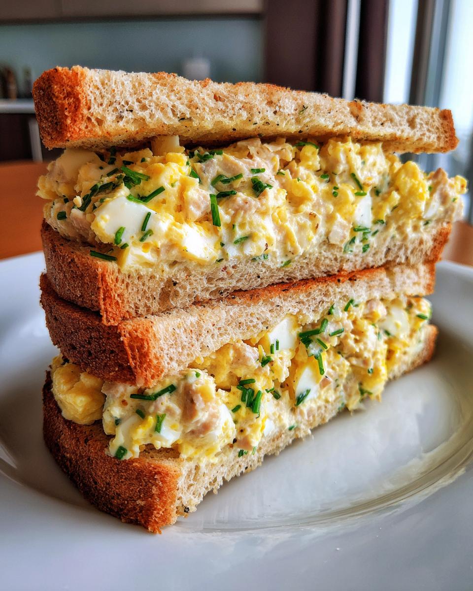 Tuna Egg Sandwich - detail 2