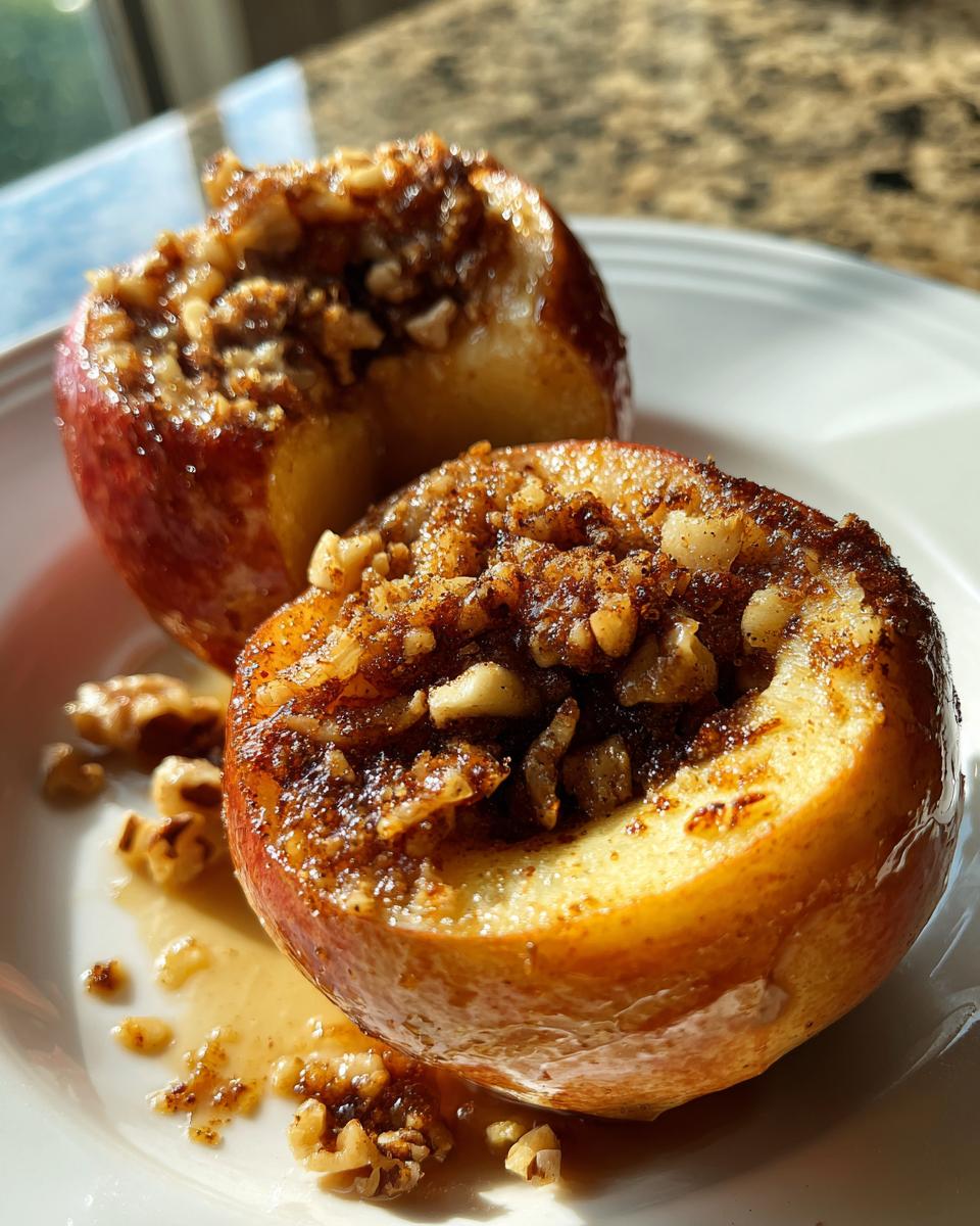 baked apples recipe oven - detail 1
