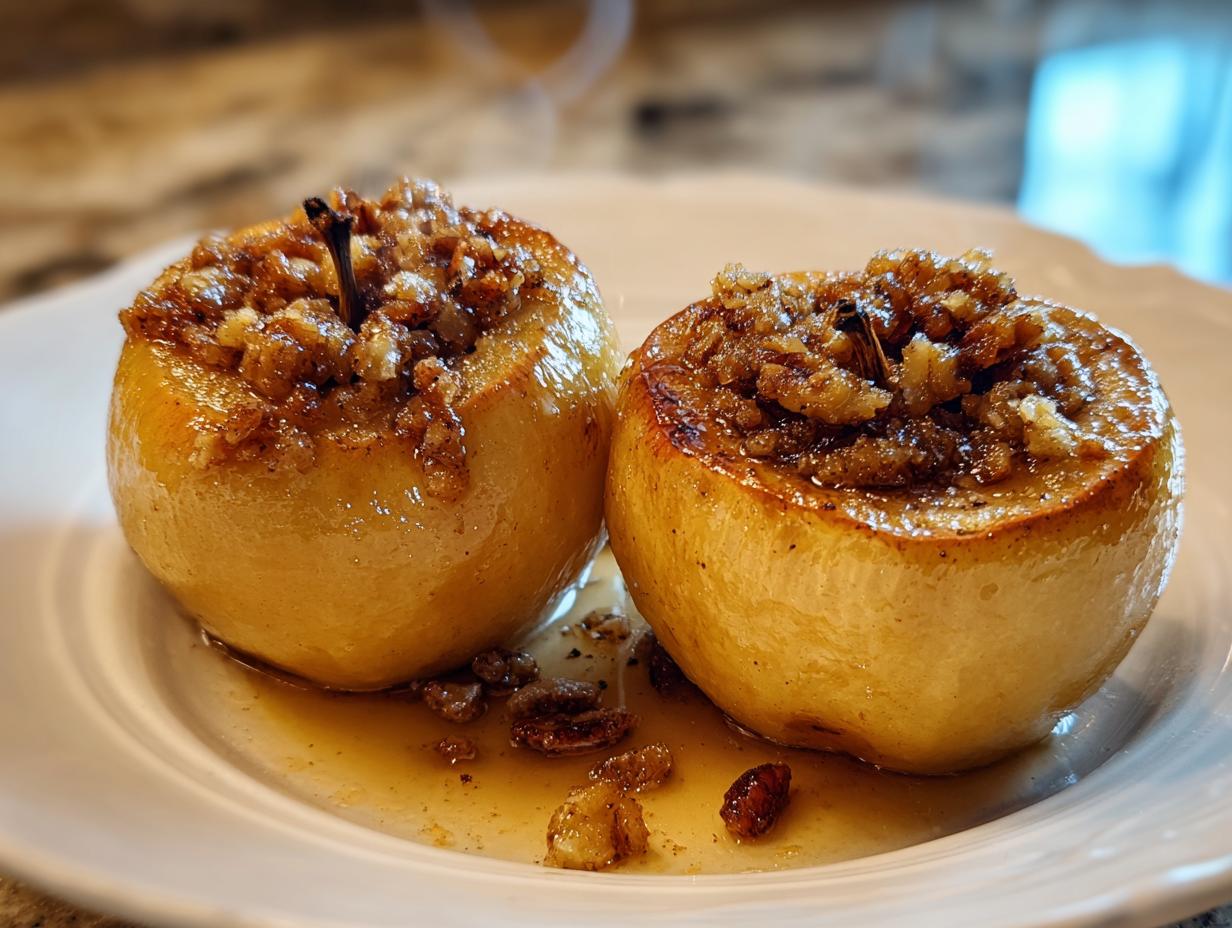 baked apples recipe oven - detail 2