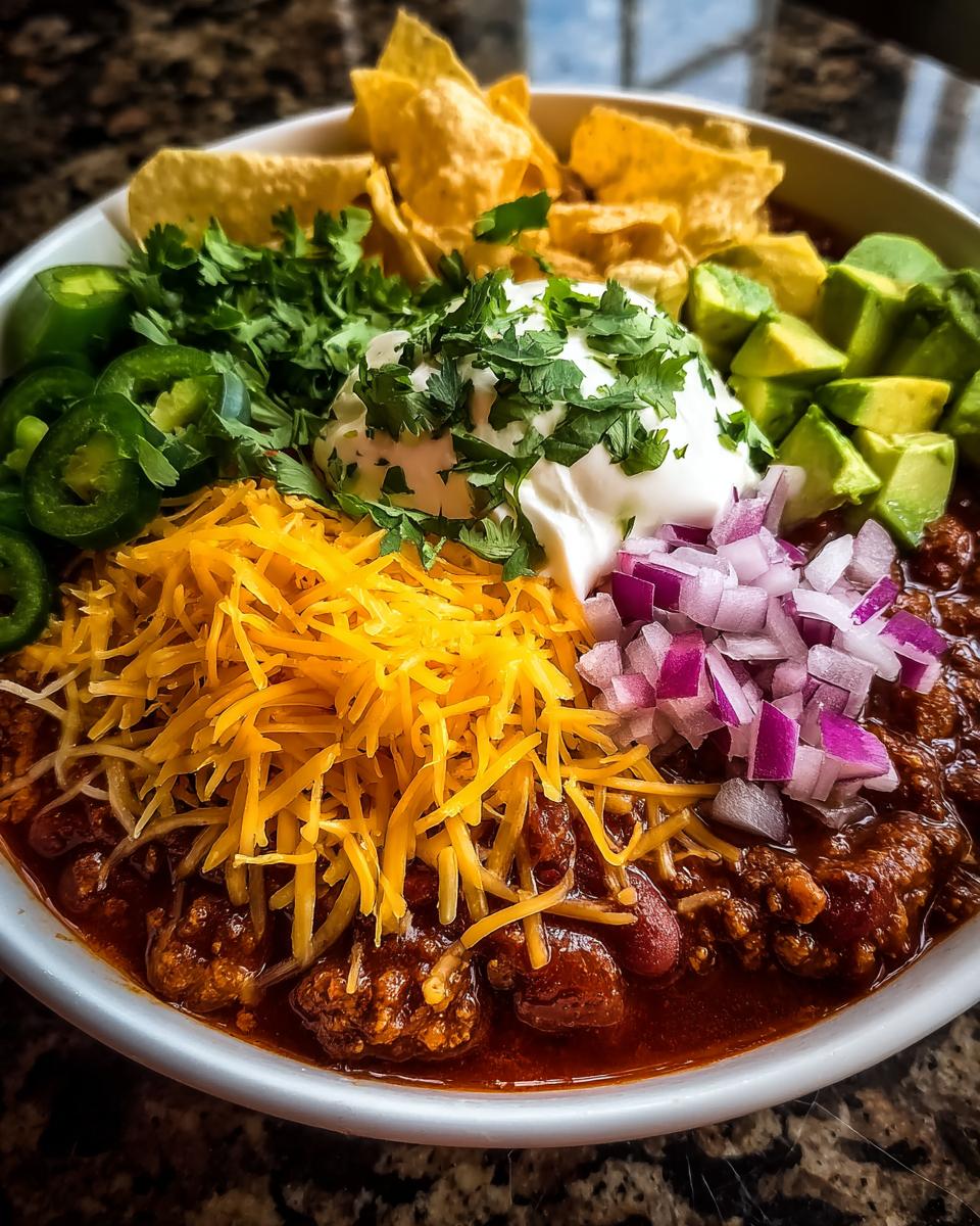 chili toppings - detail 2