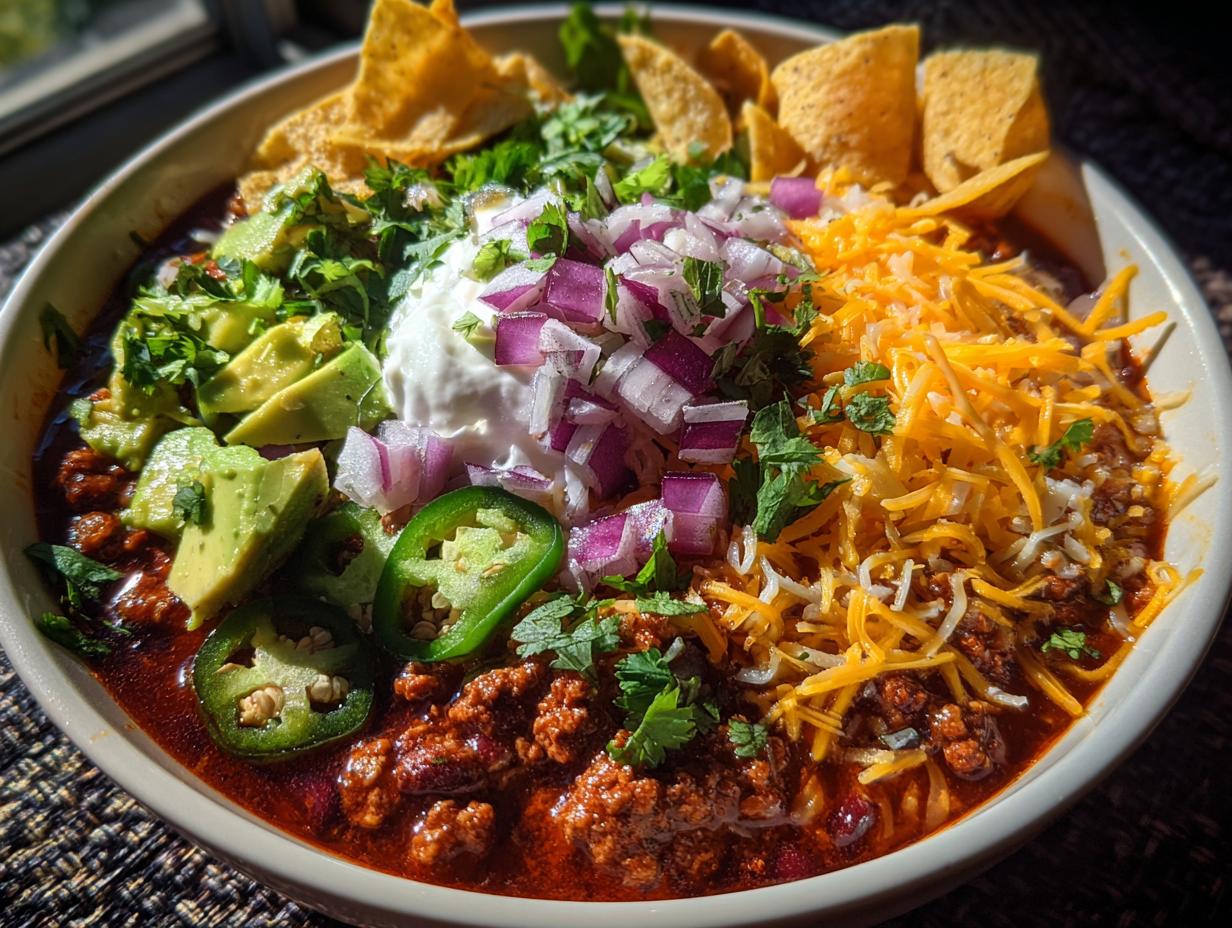 chili toppings