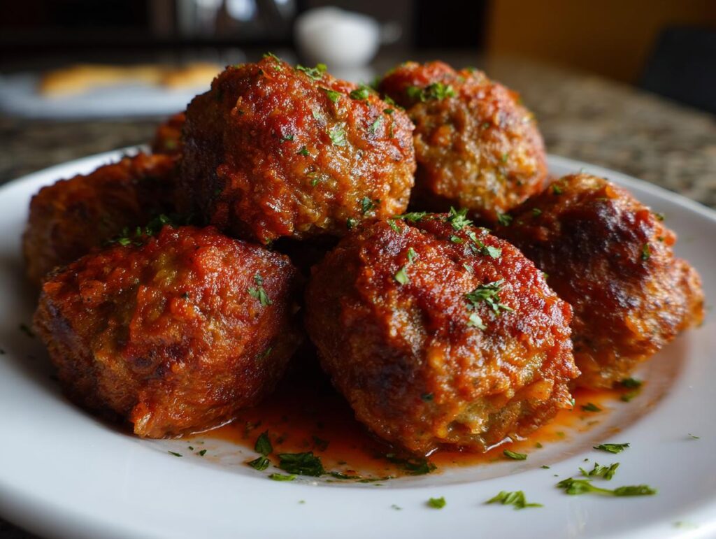 eggplant meatballs