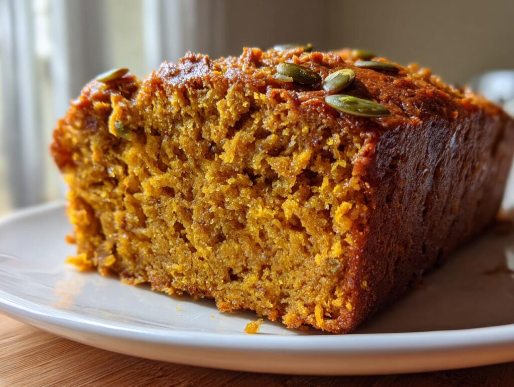 healthy pumpkin bread