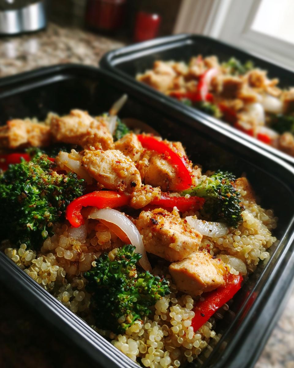 meal prep for the week - detail 1