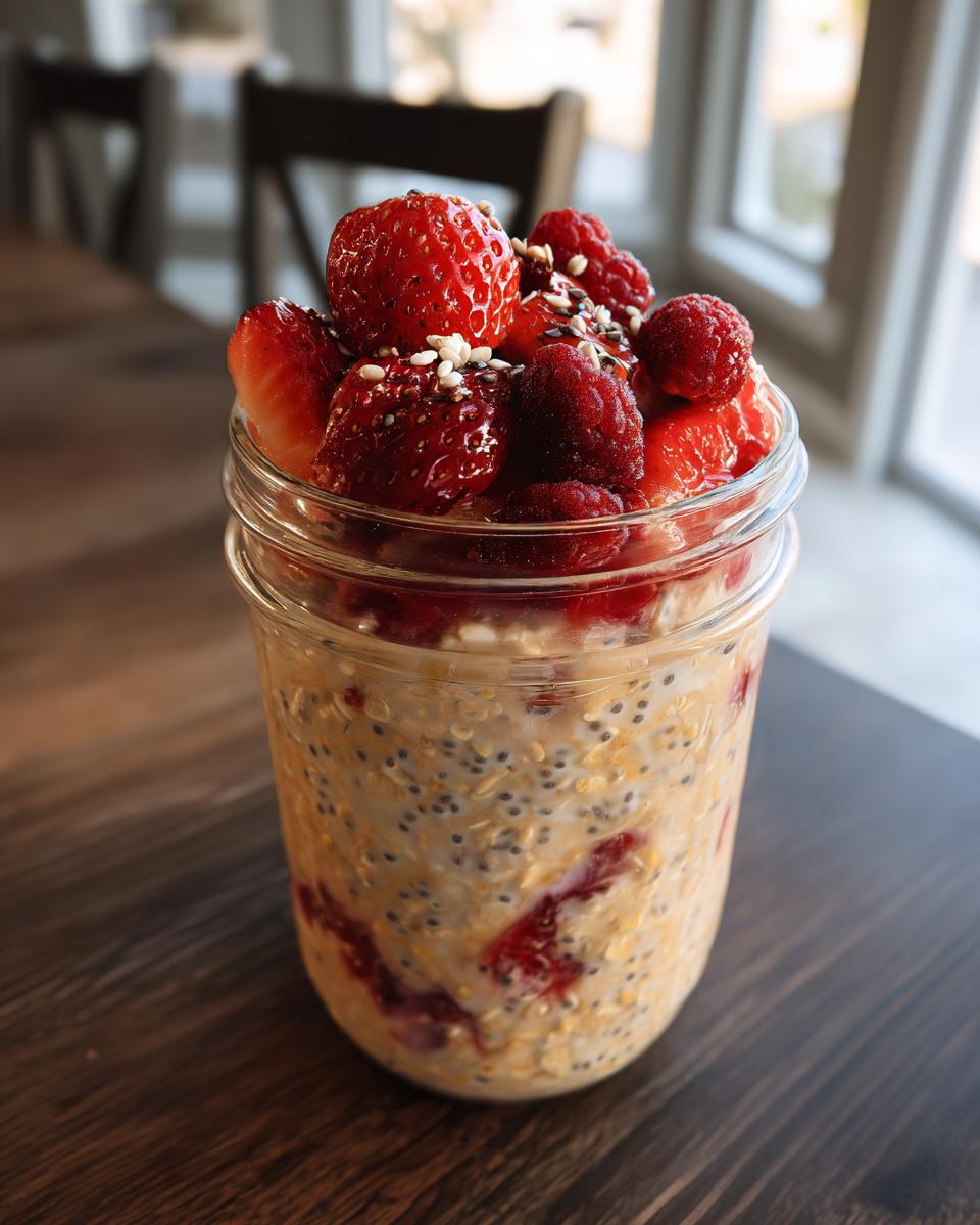 overnight oats - detail 1