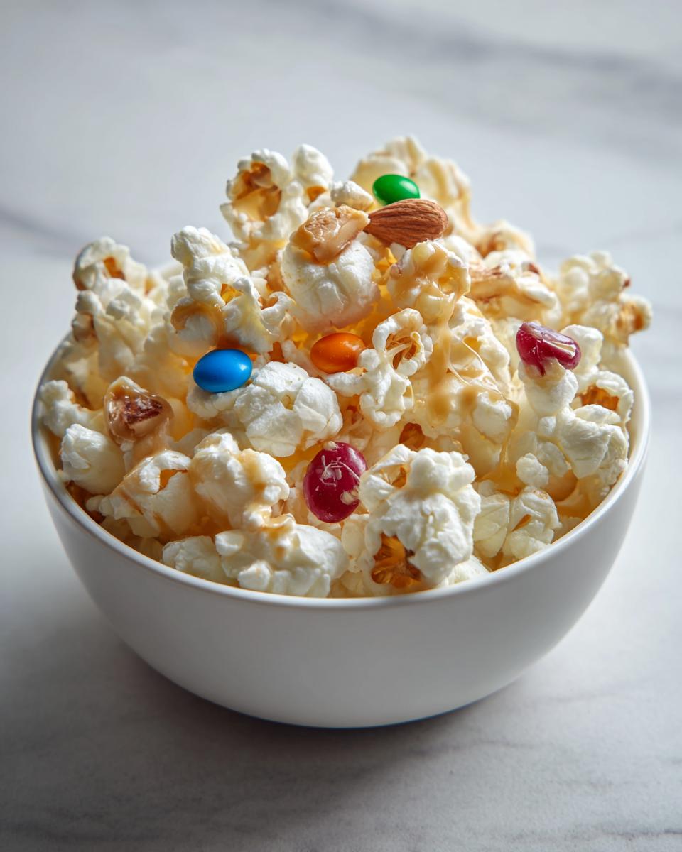 popcorn bar toppings - detail 1