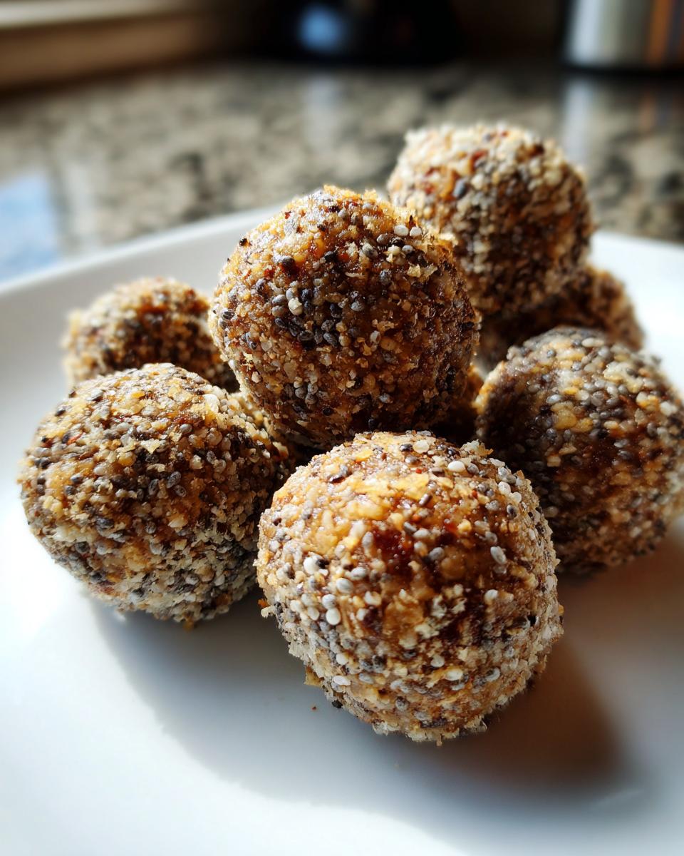 protein balls - detail 2
