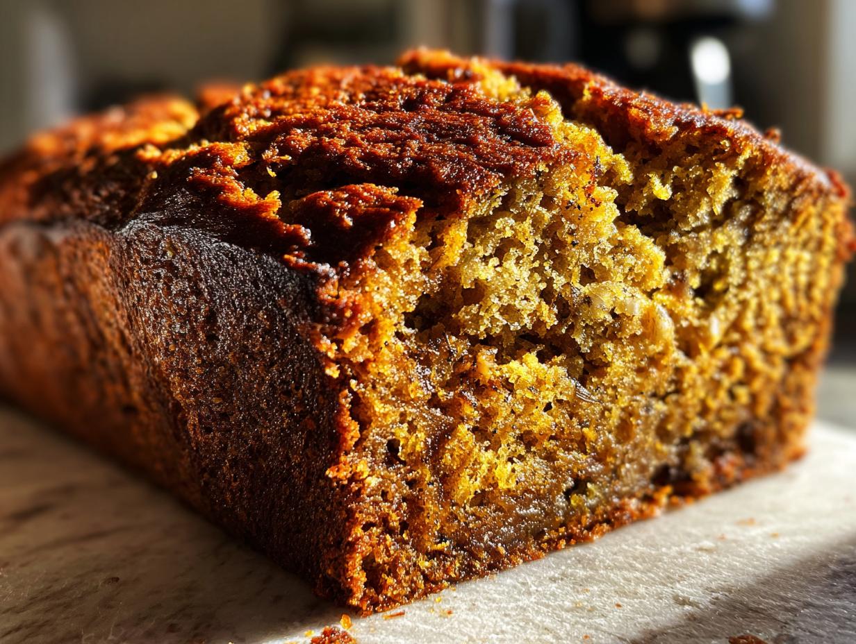 pumpkin banana bread