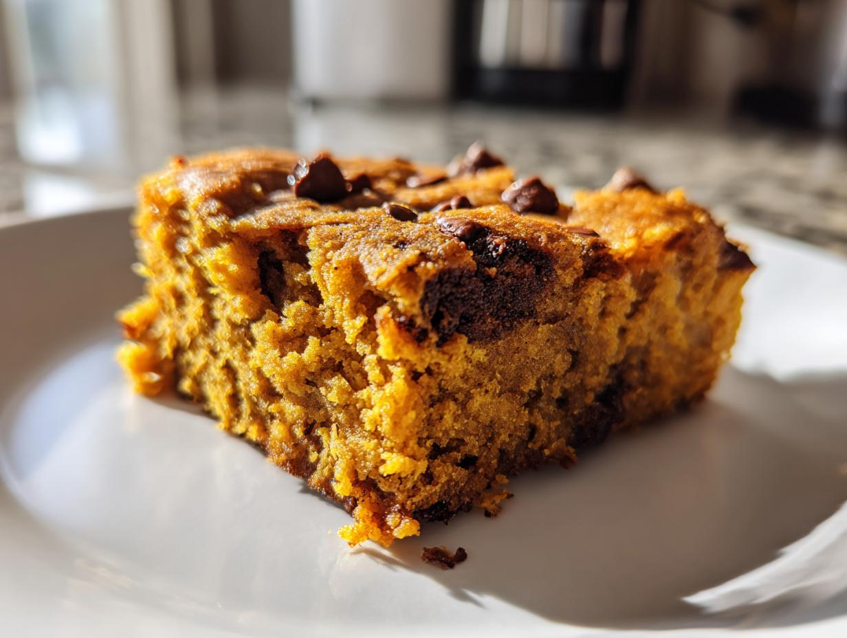 pumpkin brownies