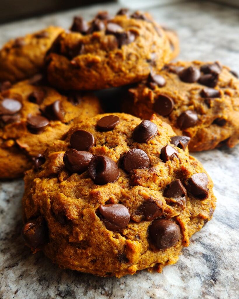 pumpkin chocolate chip cookies