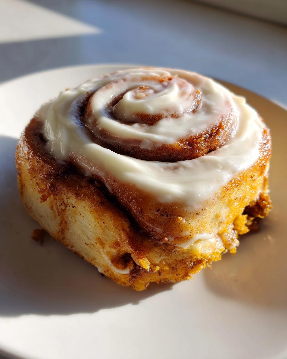 pumpkin cinnamon rolls - detail 2