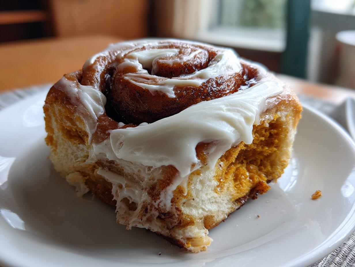 pumpkin cinnamon rolls