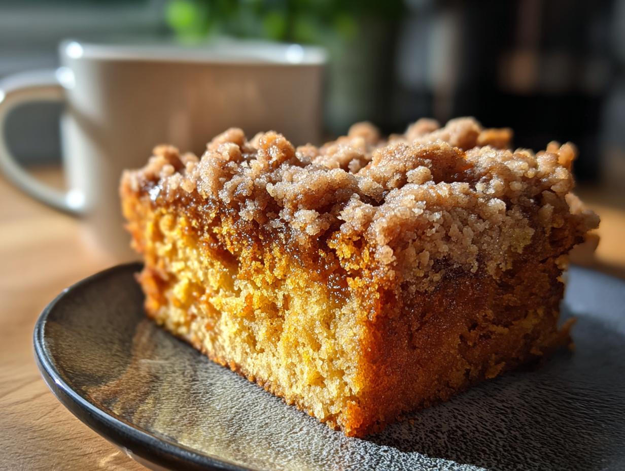 pumpkin coffee cake