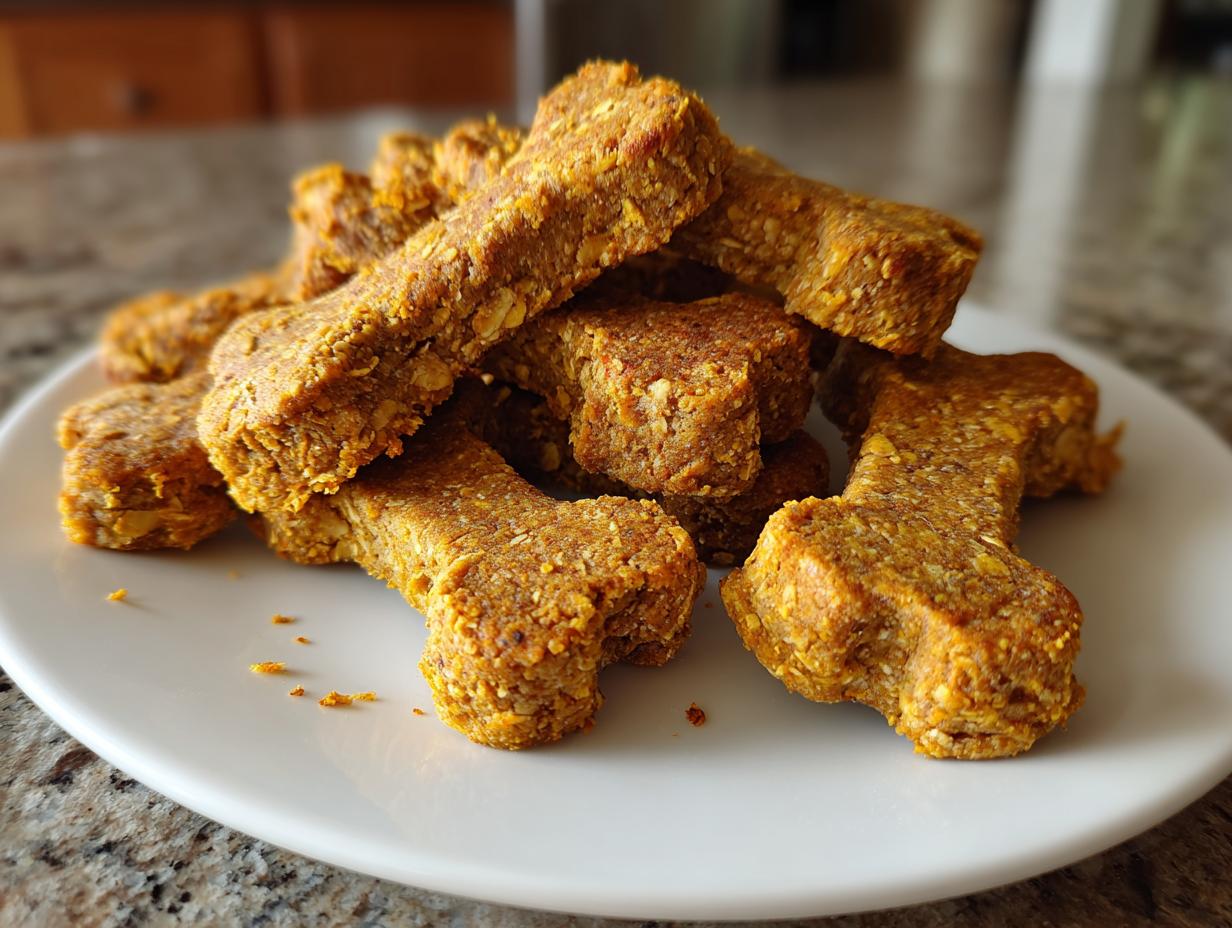 pumpkin dog treats recipe