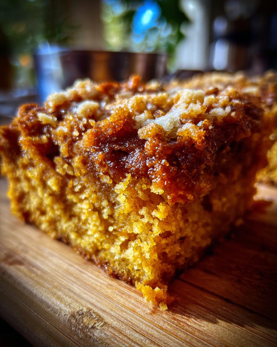pumpkin dump cake recipe - detail 2