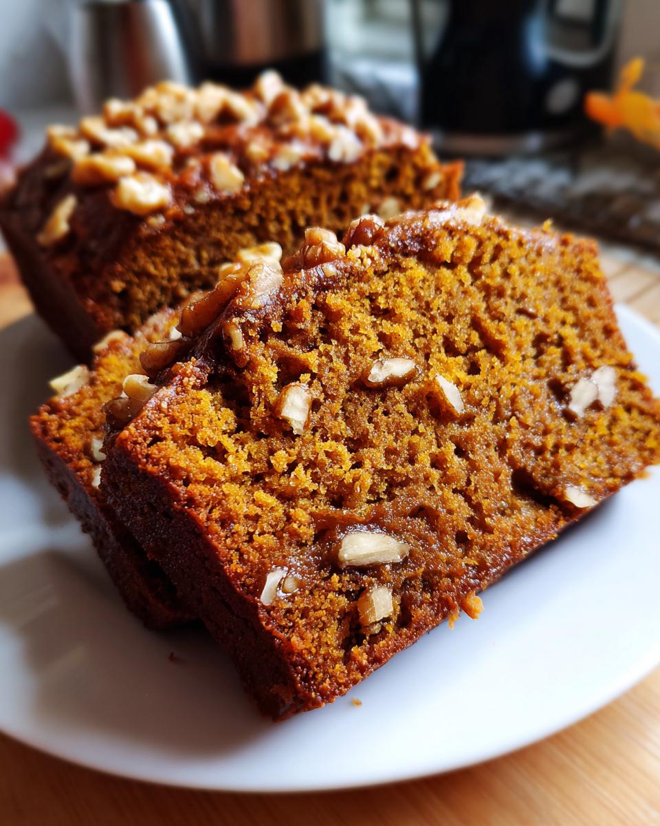 pumpkin loaf - detail 1