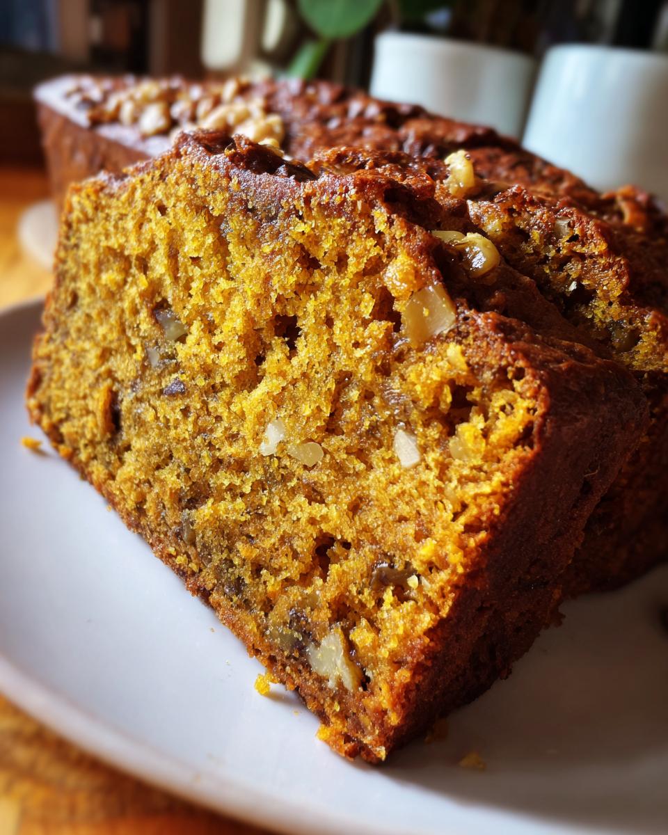 pumpkin loaf - detail 2