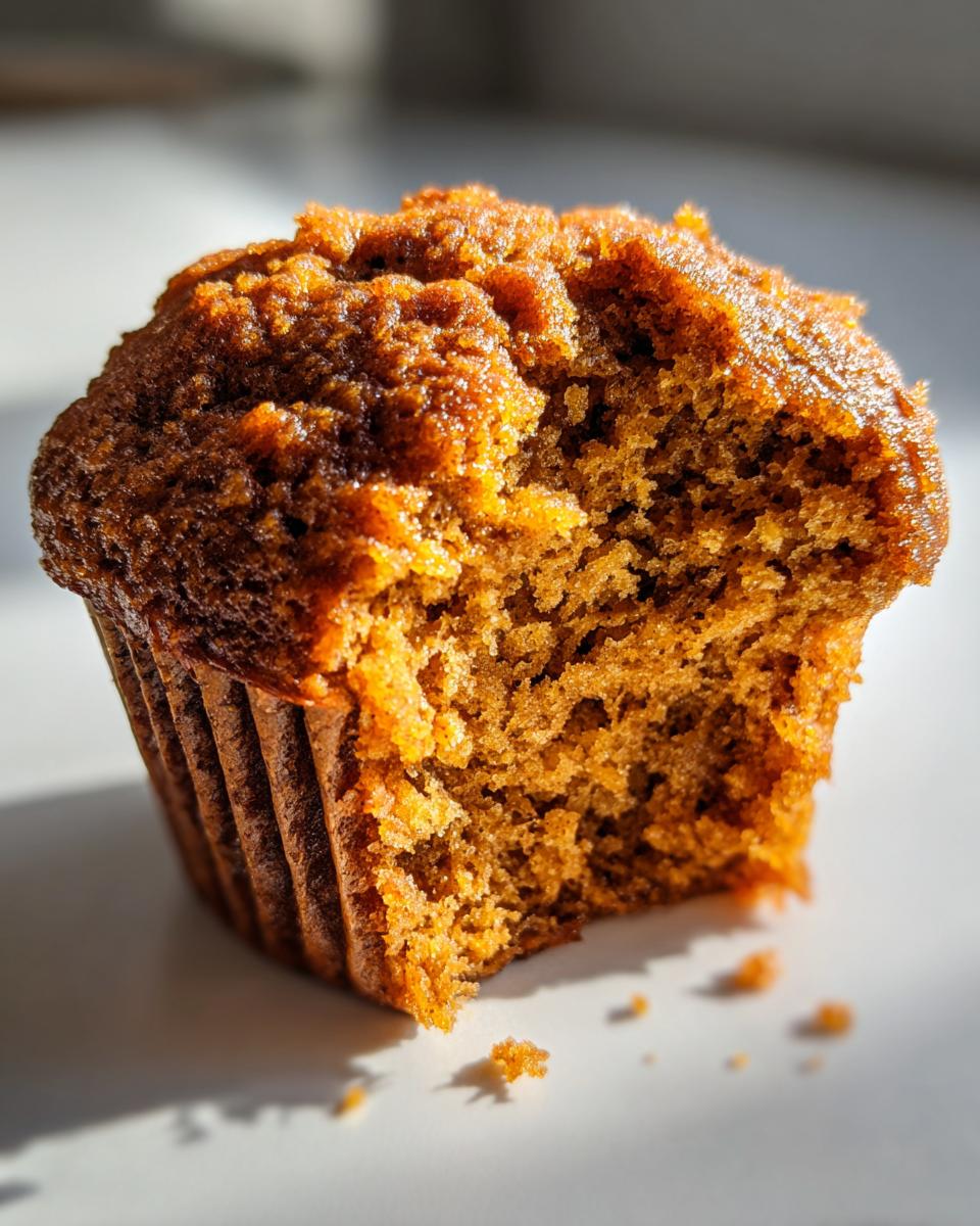 pumpkin muffins - detail 1