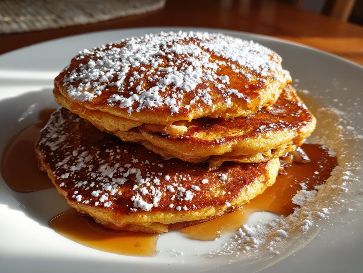 pumpkin pancakes recipe