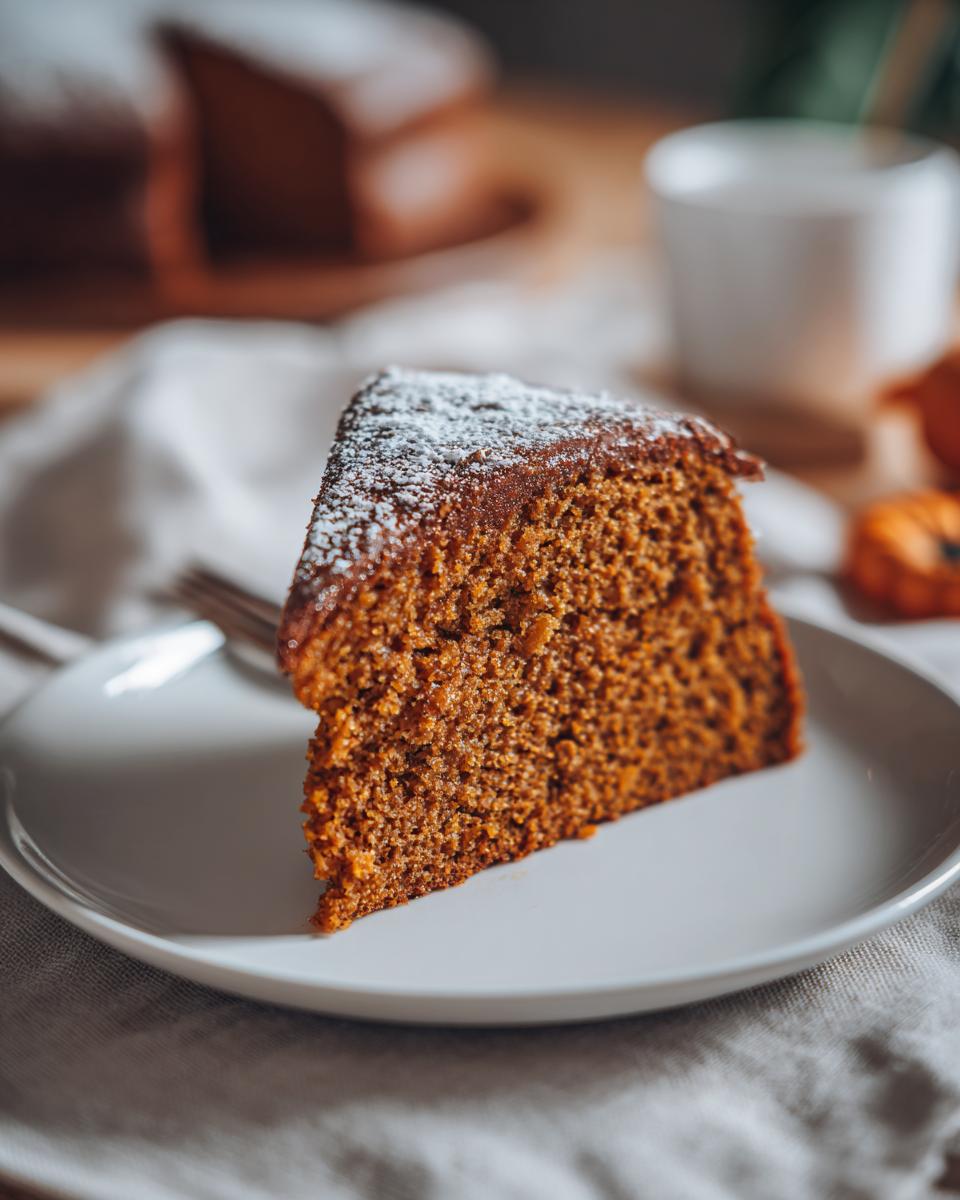 pumpkin spice cake - detail 3