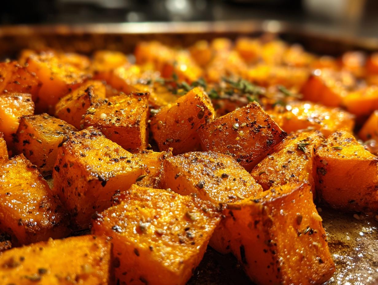 roasted butternut squash oven