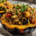 stuffed acorn squash