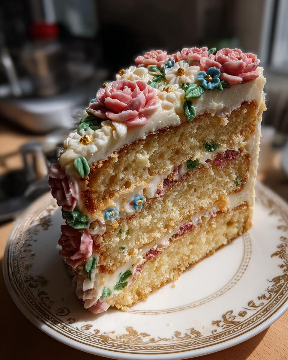 vintage birthday cakes - detail 1