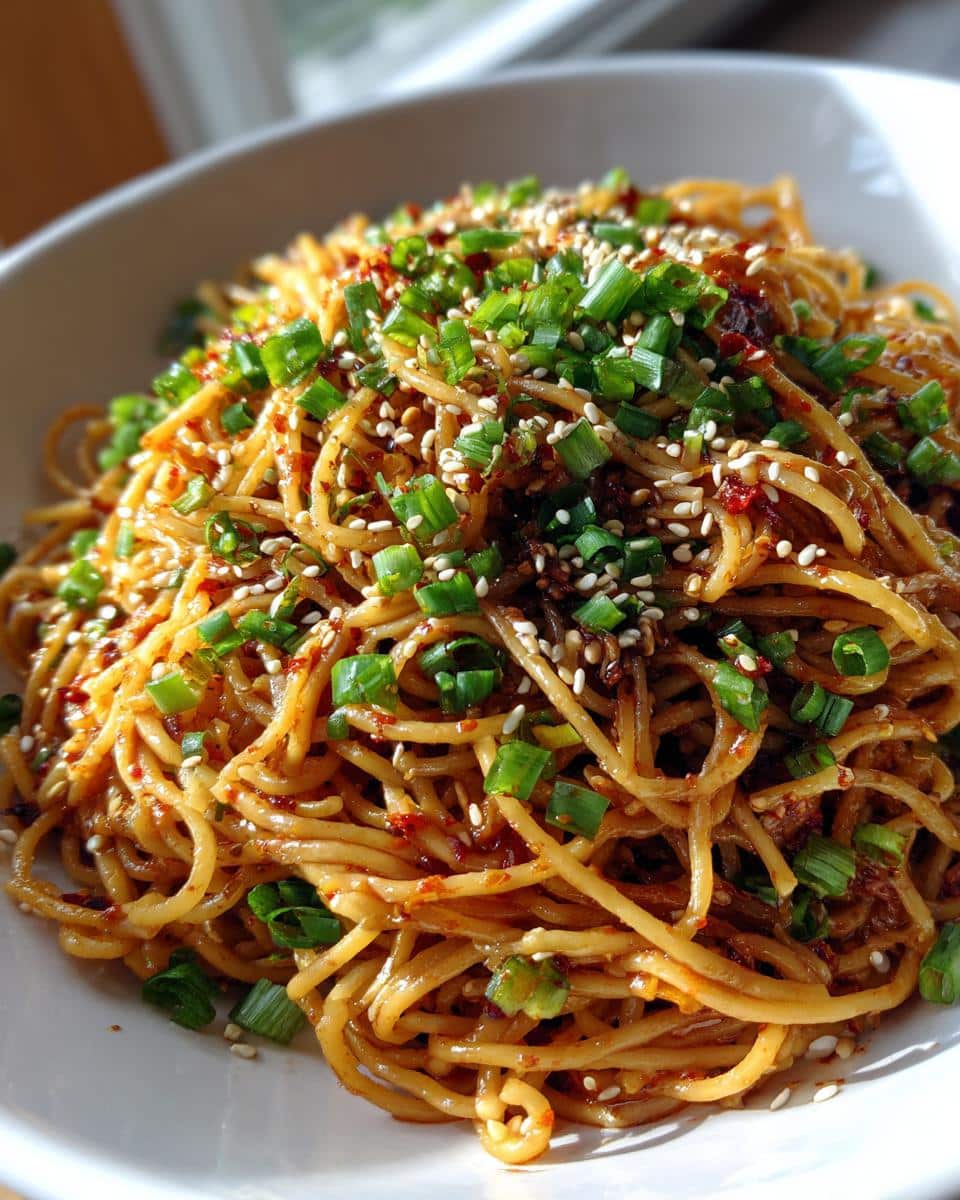 15-Minute Chili Garlic Noodles (TikTok Style) - detail 1
