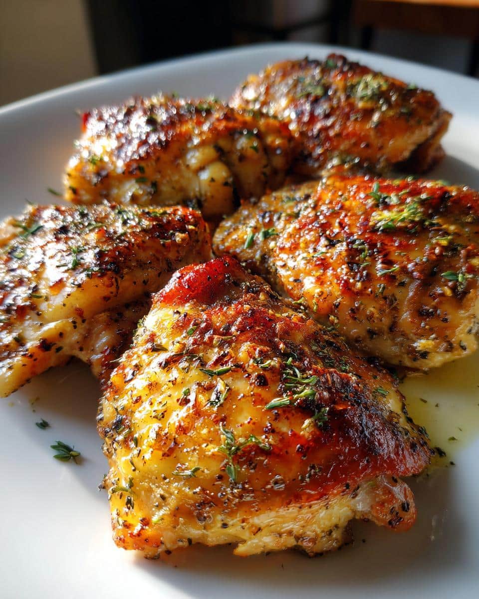Air Fryer Lemon Pepper Chicken Thighs - detail 1