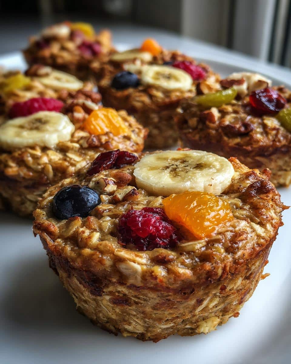 Baked Oatmeal Cups—4 Flavors, One Batter - detail 1