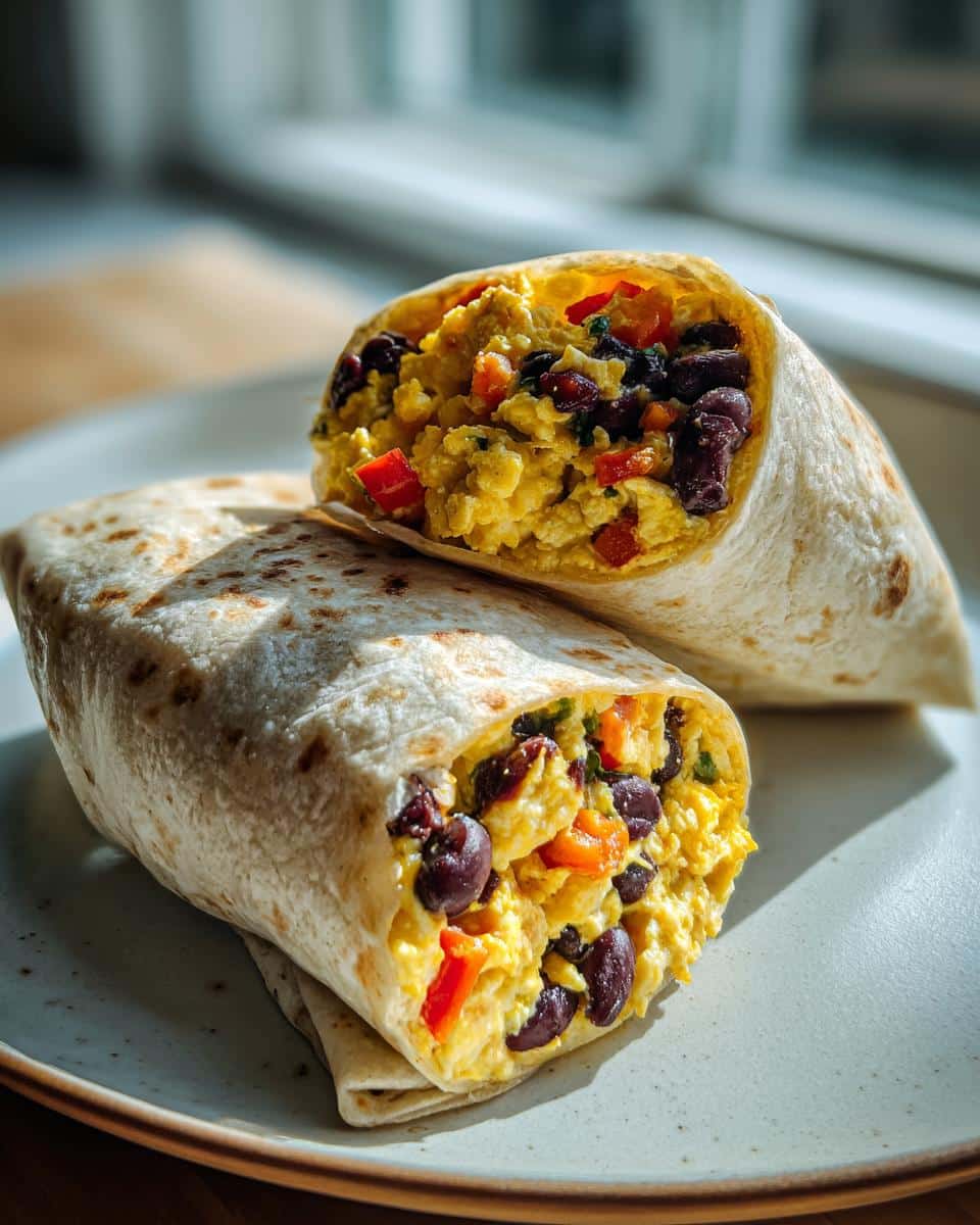 Breakfast Burrito Freezer Meal Prep - detail 1