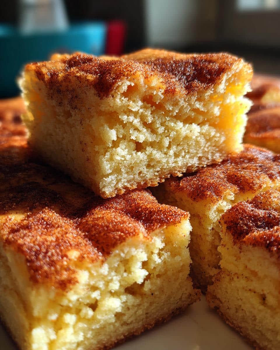 Classic Snickerdoodle Bars (Soft & Chewy) - detail 1