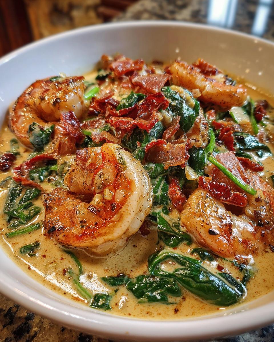 Creamy Tuscan Shrimp with Sun-Dried Tomatoes - detail 2