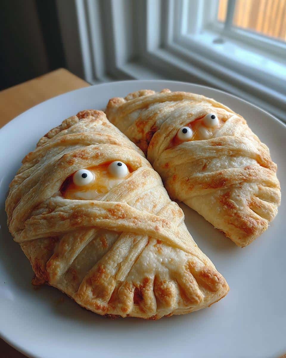 Mummy Pizza Pockets (Dairy-Free Cheese Option) - detail 1