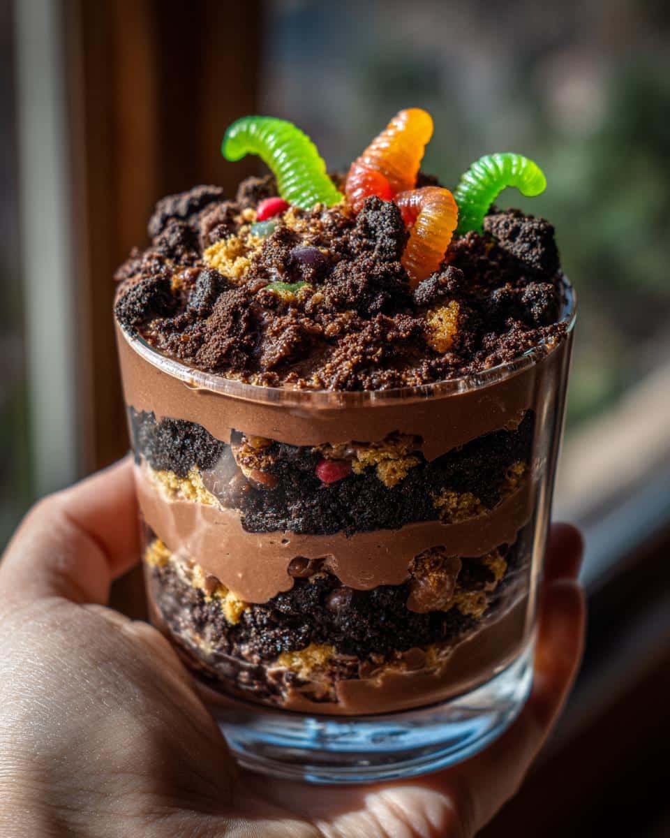 No-Bake Graveyard Dirt Cups: The Adult Version (Vegan Option) - detail 1
