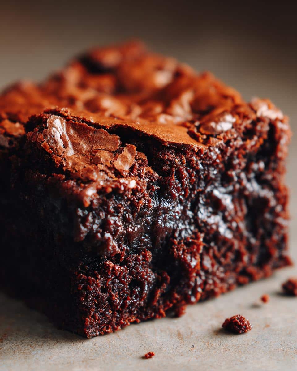 Perfect Fudgy Brownies: No Mixers Required Recipe - detail 1