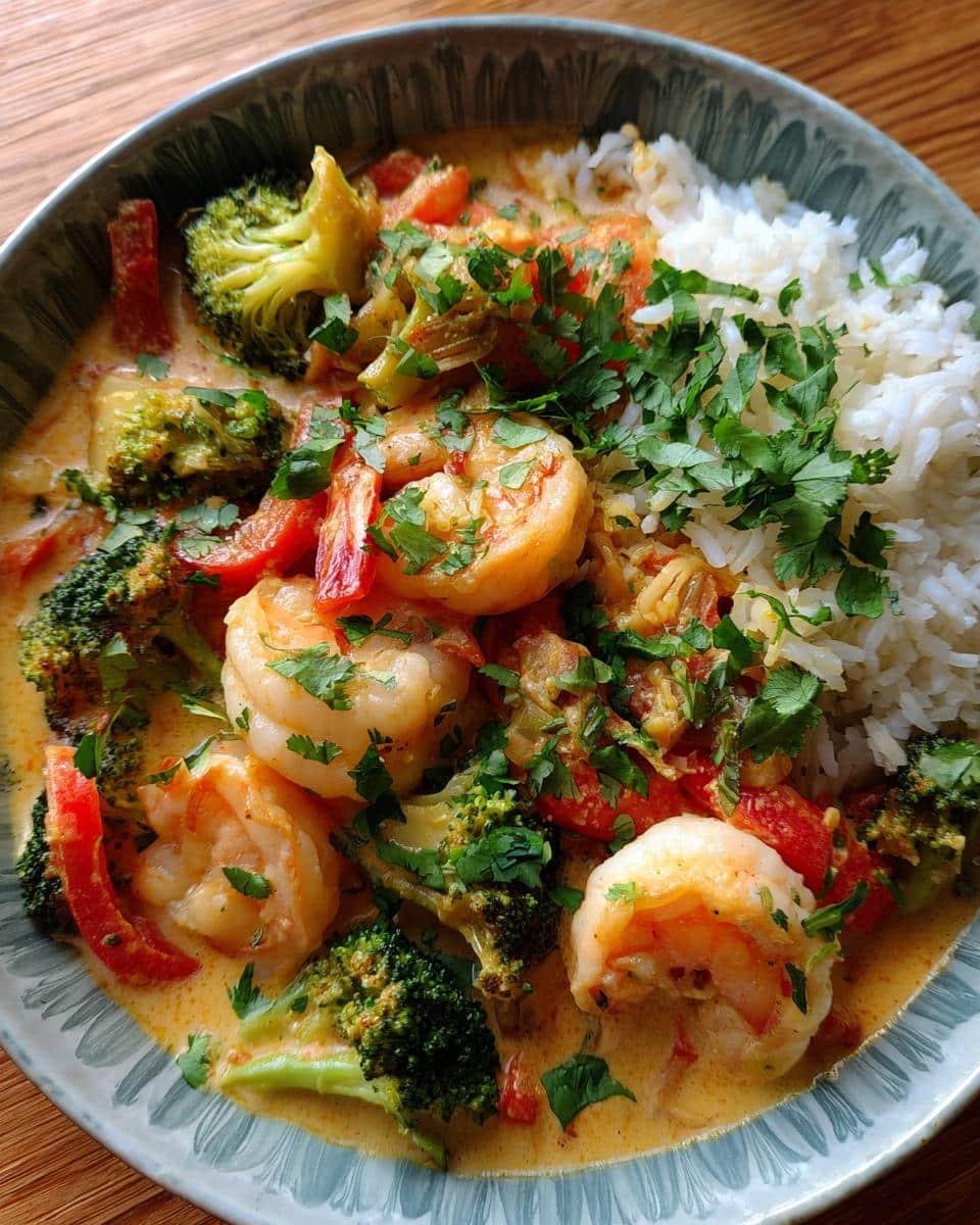 Quick & Flavorful Thai Coconut Curry with Shrimp (30-Minute Meal) - detail 1